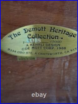 Demott Heritage Collection Sneaking A Peek Christmas 1988 Sculpture 0018 of 5000
