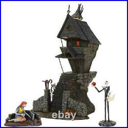 Dept 56 JACK'S HOUSE WITH JACK & SALLY SET/3 Nightmare Before Christmas 4060370