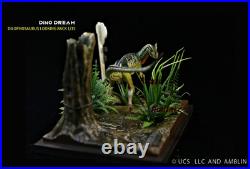 Dino Dream Dilophosaurus 1/15 Limited Dinosaur Figurine Animal Model Art Statues
