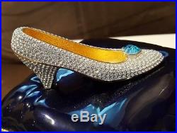 Disney Arribas Bros Swarovski Cinderella Slass Slipper Large Limited Edition