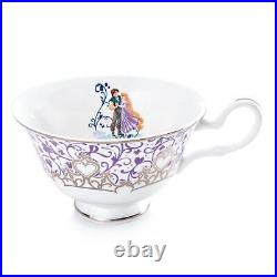 Disney English Ladies Wedding Platinum Rapunzel Decor Cup & Saucer ELDPWC16020