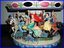 Disney Jim Shore Princess Complete Carousel set VERY RARE