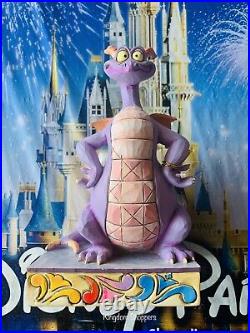 Disney Parks Jim Shore Epcot Figment Purple Dragon Figurine Figure 4057966 New