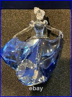 Disney Swarovski CINDERELLA 2015 Crystal Figurine Rare Retired 5089525 with Box