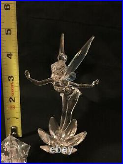 Disney Swarovski Tinker Bell Crystal Figurine Limited Edition 2008 Peter Pan