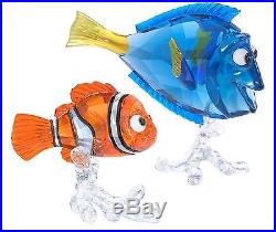 Dory And Nemo From Disney Pixar Set 2017 Swarovski Crystal #5252048 & 5252051