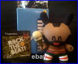 Dunny 3 Series 1 Superdeux Ice Cream Cone 1/12 Kidrobot 2004 Collectible Toy