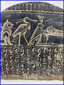 EGYPTIAN GODDESS STATUE OF Motherhood Isis Sitting and Spreading Her Wings