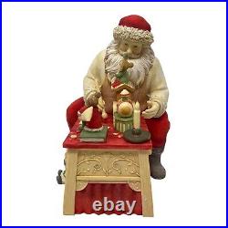 ENESCO Heart of Christmas Santa Finishing Touches Statue 6001374 RARE 2018