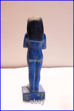 Egyptian God HORUS Ushabti, The falcon god of the sky made in Egypt with care