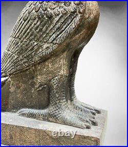 Egyptian God Horus statue, Falcon god Horus figurine, Falcon god statue