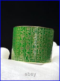 Egyptian Handmade Bracelet of the Egyptian hieroglyphs -Egyptian style bracelets