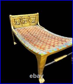 Egyptian King Tutankhamun Bed like the one in the Tomb