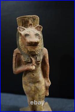 Egyptian Lion Sekhmet Warrior Goddess, made in Egypt