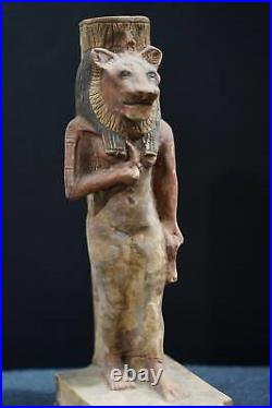 Egyptian Lion Sekhmet Warrior Goddess, made in Egypt