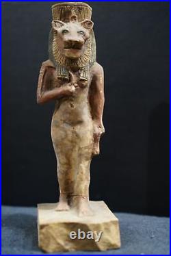 Egyptian Lion Sekhmet Warrior Goddess, made in Egypt