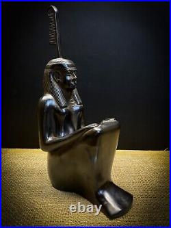 Egyptian MAAT goddess of Justice & Truth, Maat Goddess statue, Maat sculpture