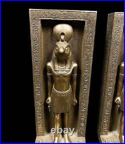 Egyptian god Horus as a Book Holder