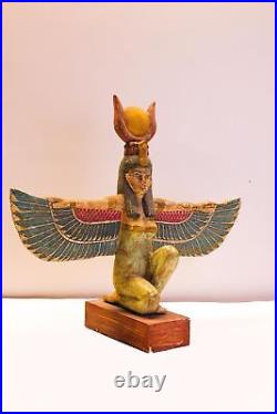 Egyptian goddess ISIS altar statue, ISIS statue with spiritual Energy