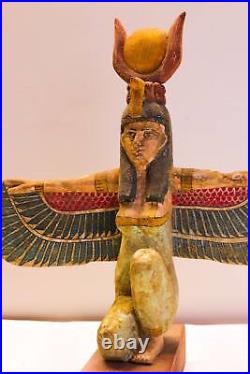 Egyptian goddess ISIS altar statue, ISIS statue with spiritual Energy