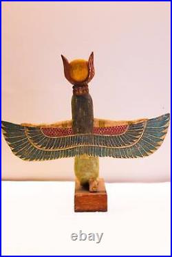 Egyptian goddess ISIS altar statue, ISIS statue with spiritual Energy