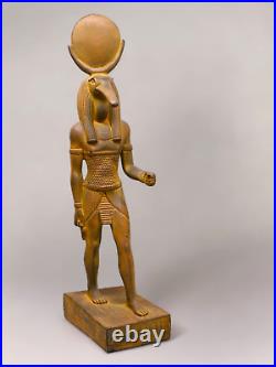 Egyptian statue of Thoth ancient Egyptian God Of wisdom stone made in Egypt