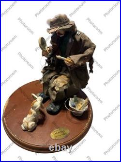 Emmett Kelly Jr Signature Collection Artist At Work with Stand #0636 Limited Ed
