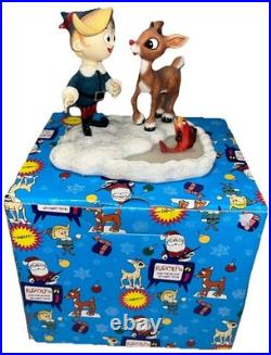 Enesco 875228 Fame And Fortune Will Be Ours Someday Rudolph Hermey Original Box Enesco 875228 Fame And Fortune Will Be Ours Someday Rudolph Hermey Original Box
