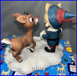 Enesco 875228 Fame And Fortune Will Be Ours Someday Rudolph Hermey Original Box Enesco 875228 Fame And Fortune Will Be Ours Someday Rudolph Hermey Original Box