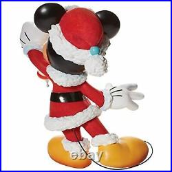 Enesco Disney Showcase Mickey Mouse Santa 15Tall Modern Statue Figurine 6009029