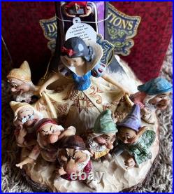 Enesco Disney Traditions by Jim Shore Wood Carved Snow White Figurine