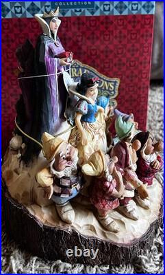 Enesco Disney Traditions by Jim Shore Wood Carved Snow White Figurine