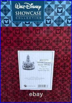 Enesco Disney Traditions by Jim Shore Wood Carved Snow White Figurine