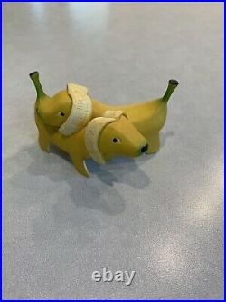 Enesco Home Grown Collectibles Banana Beagles Figurine Very Rare