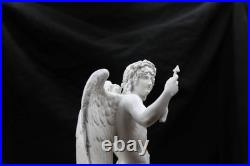 Eros Cupid Triumphant Statue Thorvaldsen Inspired Mythological Sculpture