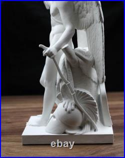 Eros Cupid Triumphant Statue Thorvaldsen Inspired Mythological Sculpture