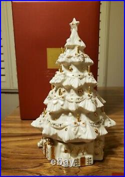 Exquisite LENOX CHINA TWAS THE NIGHT Musical Christmas Tree (Retired)