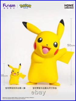 FUNISM Pokémon Giant Pikachu Soft Vinyl Figure 19.7 inches Life-Size Model