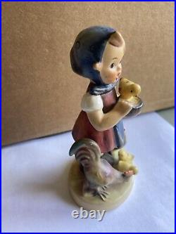 Feeding time hummel porcelain figurine 1964-1972