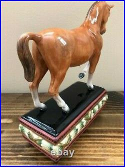Fitz and Floyd Horse Statue Equestrian Collection great condition