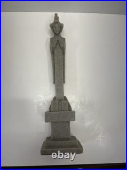 Frank Lloyd Wright Sprite Sculpture With Pedestal