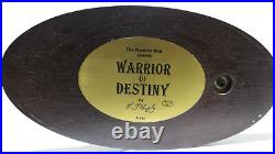 Franklin Mint Bronze Sculpture by RF Murphy Statue WARRIOR OF DESTINY
