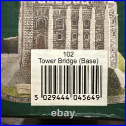 Fraser Creations Tower Bridge with Wooden Base Miniature Resin Ornament Fraser Creations Tower Bridge with Wooden Base Miniature Resin Ornament