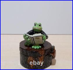 French Porcelain Frog Figurine Collectible Decor Unique Gift Exclusive Design French Porcelain Frog Figurine Collectible Decor Unique Gift Exclusive Design