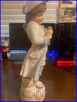 French Porcelain Statue