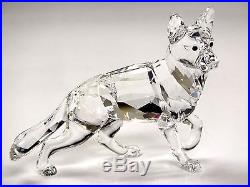 German Shepherd Puppy Dog Clear Crystal 2016 Swarovski Cystal #5135912