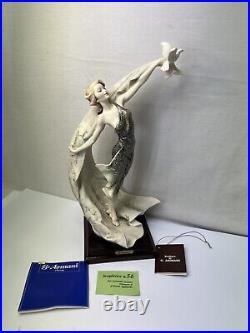 G. Armani Ascent Sculpture Members Only 15 Inch 1992 MIB Florence Italy 0866-C