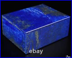 Gemstone Huge 4.0 Lapis Lazuli Carved Crystal Jewelry Box