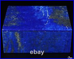 Gemstone Huge 4.0 Lapis Lazuli Carved Crystal Jewelry Box