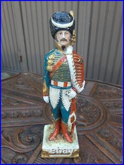 German Scheibe Alsbach porcelain napoleon general de beauharnais Figurine